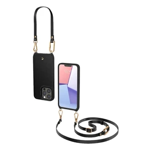 Чехол с ремешком Spigen Cyrill Classic Charm Black для iPhone 13 Pro - Фото 6