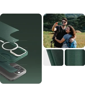 Зеленый чехол Spigen Cyrill Kajuk Mag для iPhone 16 Pro - Фото 11