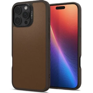 Коричневий чохол MagSafe Spigen Cyrill Kajuk для iPhone 16 Pro 8809971232876 - Фото 1
