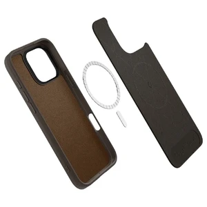 Коричневий чохол MagSafe Spigen Cyrill Kajuk для iPhone 16 Pro - Фото 9