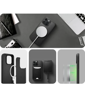 Чорний чохол Spigen Cyrill Kajuk Mag MagSafe для iPhone 16 Pro - Фото 12