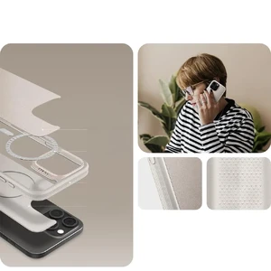 Бежевий чохол Spigen Cyrill Kajuk Mag MagSafe для iPhone 16 Pro - Фото 13