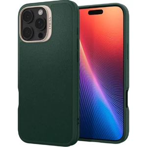 Зелений шкіряний чохол Spigen Cyrill Kajuk Mag для iPhone 16 Pro Max 8809971232791 - Фото 1