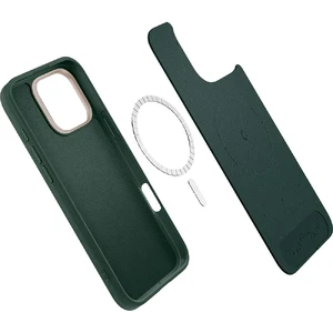 Зелений шкіряний чохол Spigen Cyrill Kajuk Mag для iPhone 16 Pro Max - Фото 9