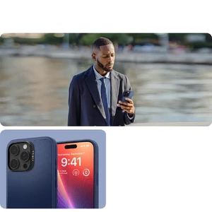 Синій чохол Spigen Cyrill Kajuk Mag для iPhone 16 Pro - Фото 10