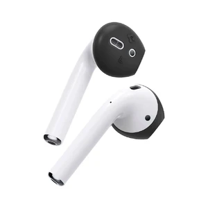 Силіконові накладки Spigen Ear Tips Black для Apple AirPods - Фото 2