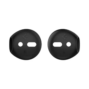 Силіконові накладки Spigen Ear Tips Black для Apple AirPods - Фото 4