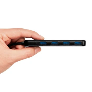 Ультратонкий 4-портовый концентратор Spigen Essential F101 USB 3.0 Hub - Фото 6