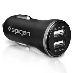Автозарядка Spigen Dual Port USB Car Charger (4.8A) - Фото 5