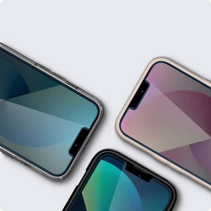 Защитное стекло Spigen EZ FIT GLAS.tR для iPhone 14 | 13 | 13 Pro (2 шт.) - Фото 7