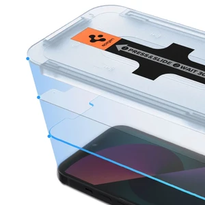 Захисне скло Spigen EZ FIT GLAS.tR для iPhone 13 mini (2 шт.) - Фото 3