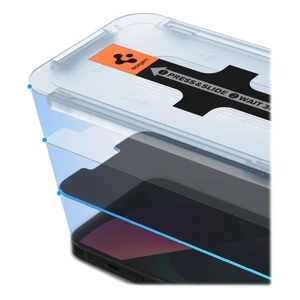 Захисне скло-антишпигун Spigen EZ FIT GLAS.tR Privacy для iPhone 13 mini (2 шт.) - Фото 3