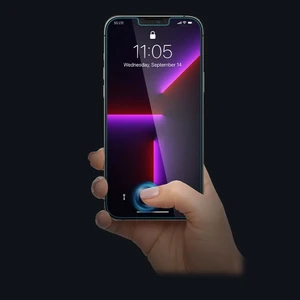 Захисне скло-антишпигун Spigen EZ FIT GLAS.tR Privacy для iPhone 14 Plus | 13 Pro Max (2 шт.) - Фото 4