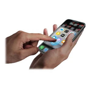 Захисне скло Spigen EZ FIT GLAS.tR Sensor Protection для iPhone 14 | 13 | 13 Pro (2 шт.) - Фото 4