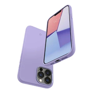 Силіконовий чохол-накладка Spigen Silicone Fit Iris Purple для iPhone 13 Pro - Фото 4