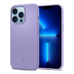 Купить Силиконовый чехол-накладка Spigen Silicone Fit Iris Purple для iPhone 13 Pro Max