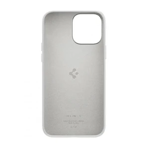 Силиконовый чехол-накладка Spigen Silicone Fit White для iPhone 13 Pro Max - Фото 3