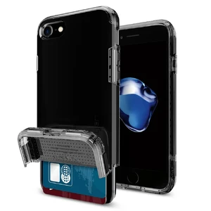 Чохол Spigen Flip Armor Jet Black для iPhone SE 3 | SE 2 | 8 | 7 - Фото 2