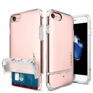 Чохол Spigen Flip Armor Rose Gold для iPhone SE 3 | SE 2 | 8 | 7 - Фото 8