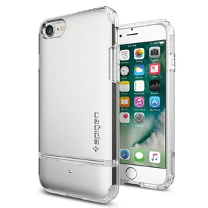 Чохол Spigen Flip Armor Satin Silver для iPhone SE 3 | SE 2 | 8 | 7 042CS20820 - Фото 1