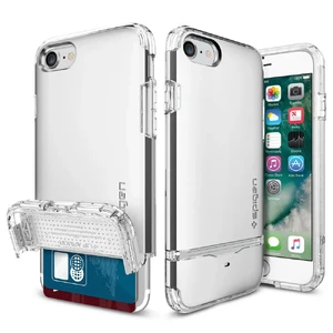 Чохол Spigen Flip Armor Satin Silver для iPhone SE 3 | SE 2 | 8 | 7 - Фото 8