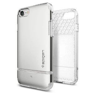 Чохол Spigen Flip Armor Satin Silver для iPhone SE 3 | SE 2 | 8 | 7 - Фото 2