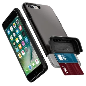 Чехол Spigen Flip Armor Gunmetal для iPhone 7 Plus | 8 Plus - Фото 10