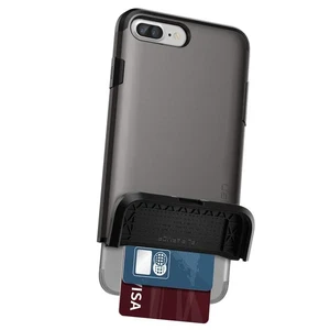 Чехол Spigen Flip Armor Gunmetal для iPhone 7 Plus | 8 Plus - Фото 11
