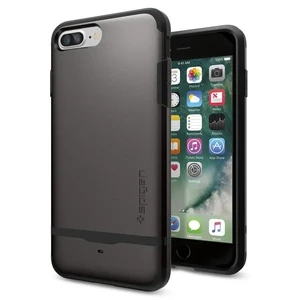 Чехол Spigen Flip Armor Gunmetal для iPhone 7 Plus | 8 Plus 043CS20776 - Фото 1