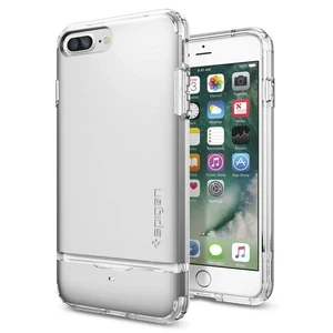 Чохол Spigen Flip Armor Satin Silver для iPhone 7 Plus | 8 Plus 043CS20822 - Фото 1