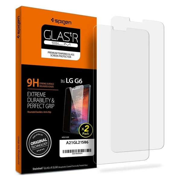 Захисне скло Spigen GLAS.tR SLIM для LG G6