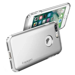 Чохол Spigen Hybrid Armor Satin Silver для iPhone 7 Plus | 8 Plus - Фото 10