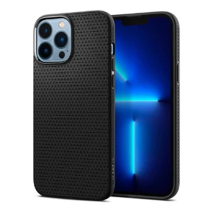 Защитный чехол Spigen Liquid Air Matte Black для iPhone 13 Pro Max - Фото 2