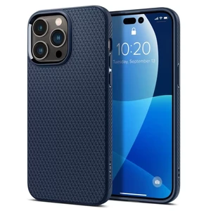 Захисний чохол Spigen Liquid Air Navy Blue для iPhone 14 Pro Max - Фото 2