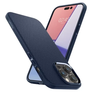 Захисний чохол Spigen Liquid Air Navy Blue для iPhone 14 Pro Max - Фото 9