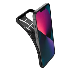 Защитный чехол Spigen Liquid Air Matte Black для iPhone 13 - Фото 4