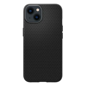 Защитный чехол Spigen Liquid Air Matte Black для iPhone 13 - Фото 2