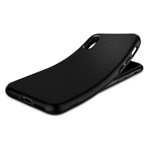 Чехол Spigen Liquid Air Matte Black для iPhone X | XS - Фото 8