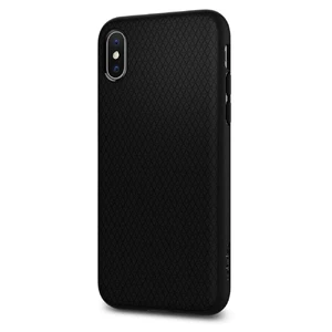 Чехол Spigen Liquid Air Matte Black для iPhone X | XS - Фото 5