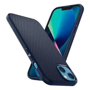 Защитный чехол Spigen Liquid Air Navy Blue для iPhone 13 - Фото 4