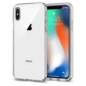 Чехол Spigen Liquid Crystal Crystal Clear для iPhone X | XS - Фото 2