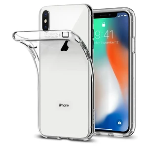 Чехол Spigen Liquid Crystal Crystal Clear для iPhone X | XS - Фото 4