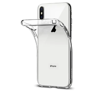 Чехол Spigen Liquid Crystal Crystal Clear для iPhone X | XS - Фото 6