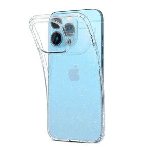 Прозрачный защитный чехол Spigen Liquid Crystal Glitter Crystal Quartz для iPhone 13 Pro - Фото 2