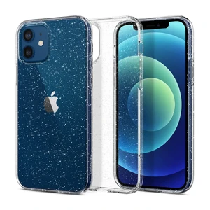 Силиконовый чехол Spigen Liquid Crystal Glitter Crystal Quartz для iPhone 12 | 12 Pro ACS01698 - Фото 1