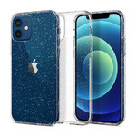Силіконовий чохол Spigen Liquid Crystal Glitter Crystal Quartz для iPhone 12 mini