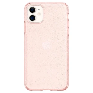 Чехол Spigen Liquid Crystal Glitter Rose Quartz для iPhone 11 - Фото 4