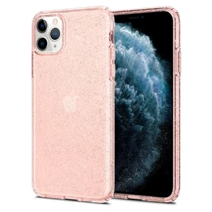 Чохол Spigen Liquid Crystal Glitter Rose Quartz для iPhone 11 Pro 077CS27230 - Фото 1
