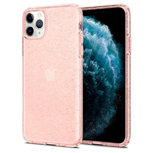 Чохол Spigen Liquid Crystal Glitter Rose Quartz для iPhone 11 Pro Max 075CS27132 - Фото 1