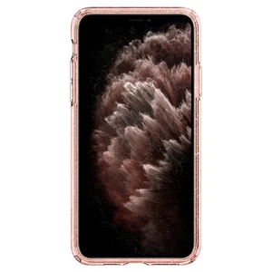 Чохол Spigen Liquid Crystal Glitter Rose Quartz для iPhone 11 Pro - Фото 3